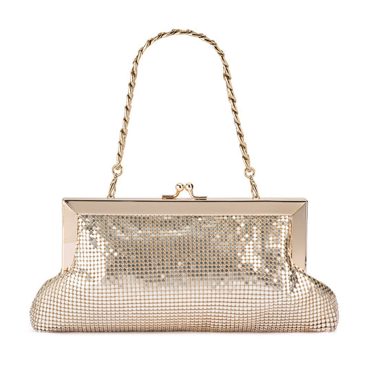 Olga Berg ZARA Mesh Frame Clutch (Bag)