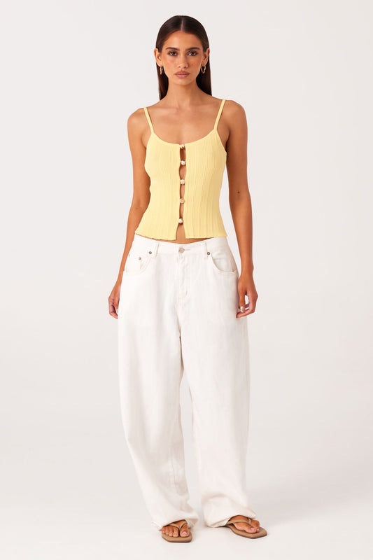 SNDYS ODESSA KNIT TANK TOP (Pollen)