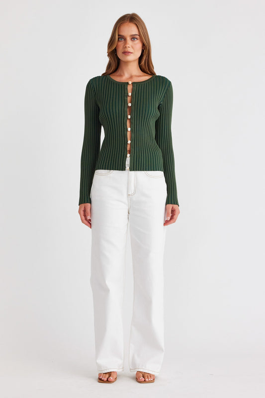 SNDYS ODETTA TOP (Wild Green)