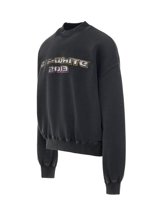 OFF-WHITE Digit Bacchus Oversize Sweatshirt (Black)
