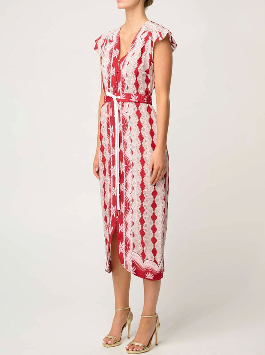 ONCE WAS MAYA DRESS (Marakesh Ruby)