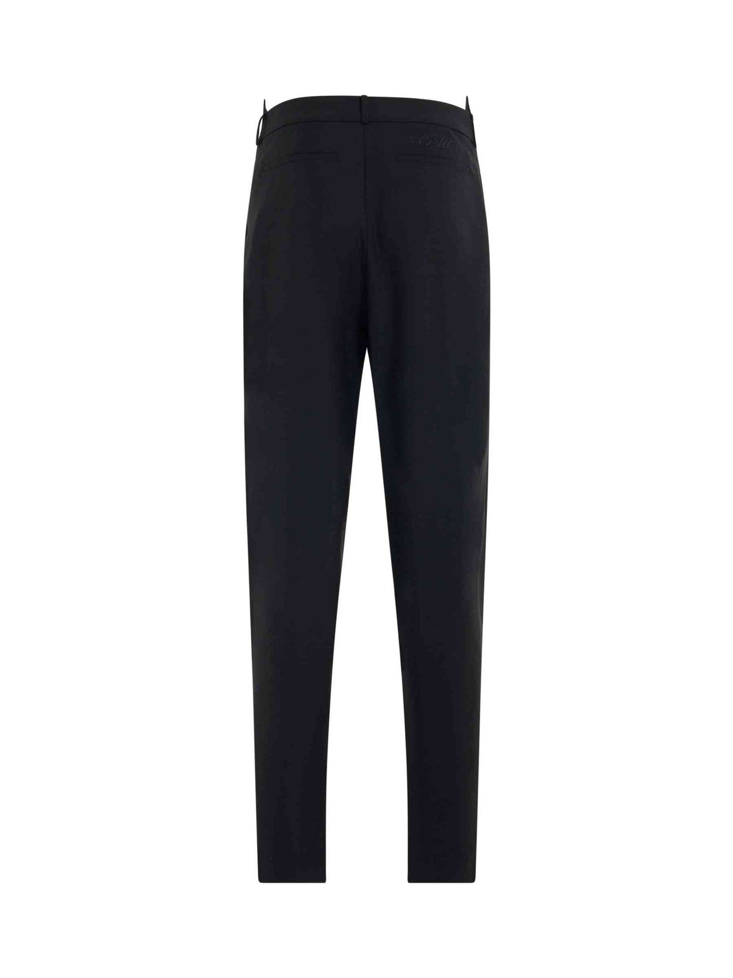 OFF-WHITE Ablohland Wool Paperbag Pants (Black)