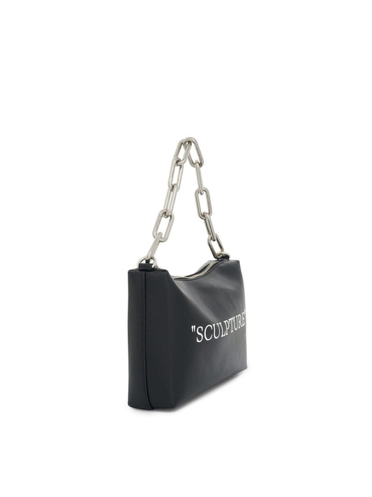 OFF-WHITE Block Pouch Quote Bag (Black)