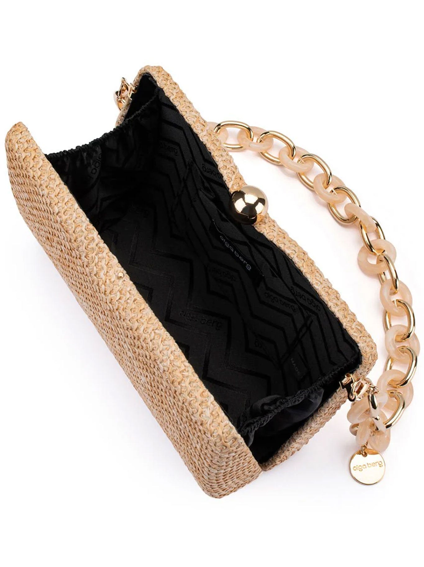 OLGA BERG BIRDIE BAG (Natural)