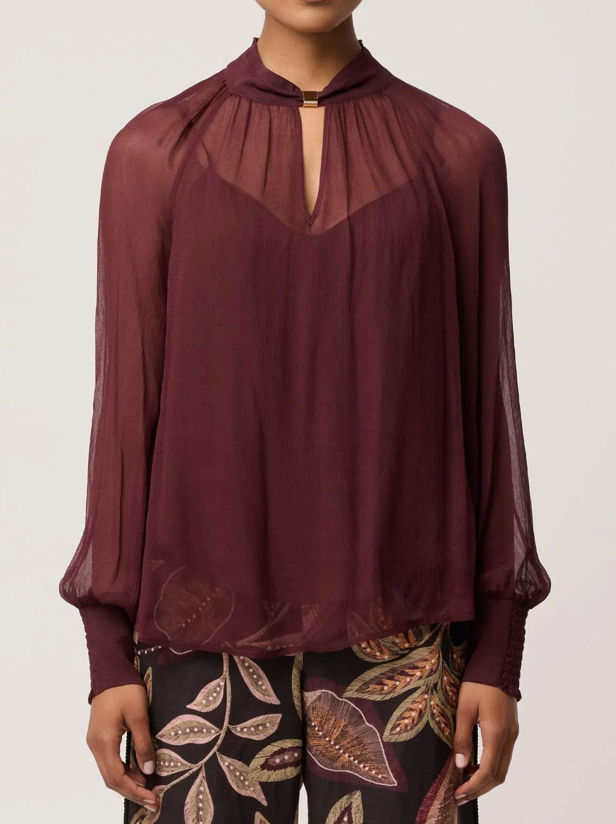 ONCE WAS SIMONA BLOUSE (Black)