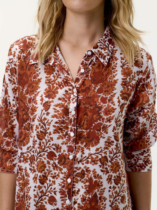 ONE SEASON DAISY DRESS (Terracotta)