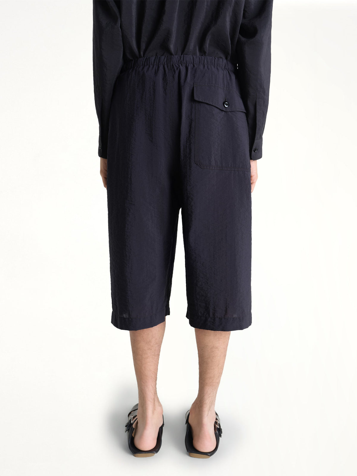 LEMAIRE Cargo Easy Shorts (Black)