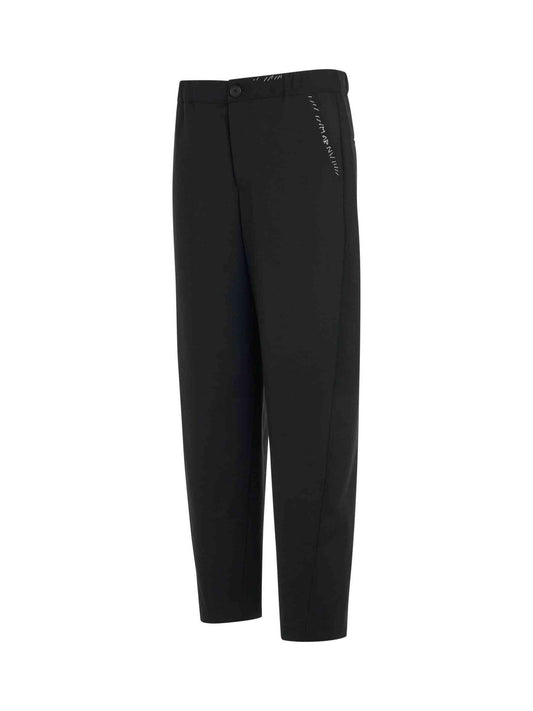 MARNI Wide Leg Cropped Pants (Black)