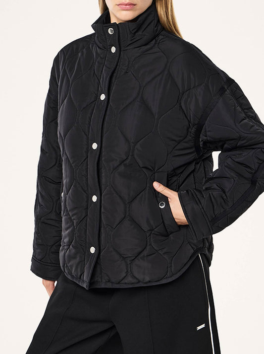 P.E NATION SURGE QUILT JACKET (Black)