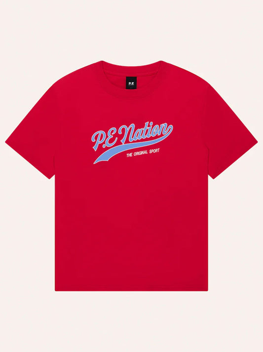 P.E NATION FORMATION TEE (Strawberry)