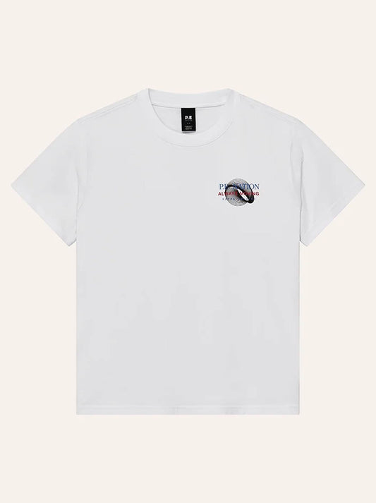 P.E NATION SNAP RELAXED FIT TEE (White)