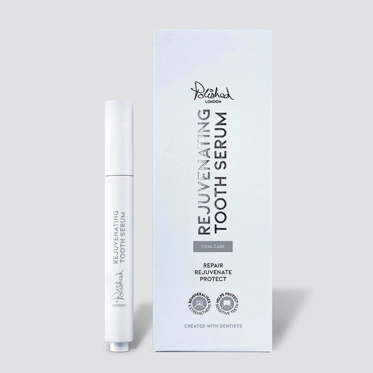 Polished London Teeth Whitening Pen And Rejuvenating Serum Bundle