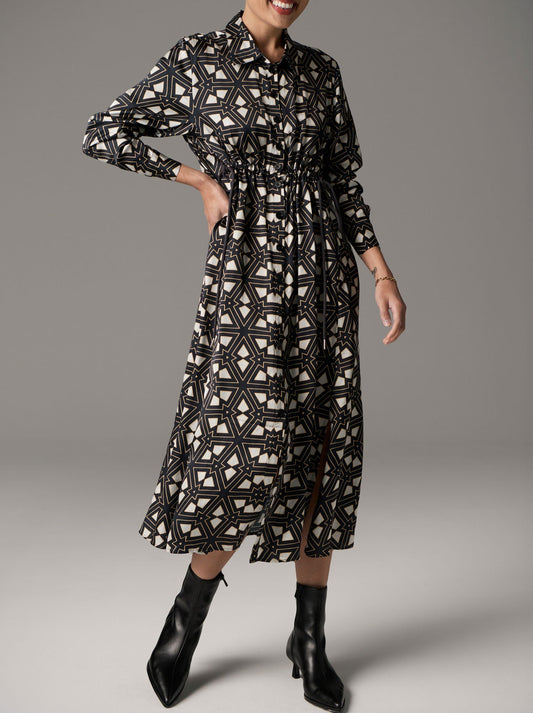 POL STARGATE SHIRT DRESS (Print)