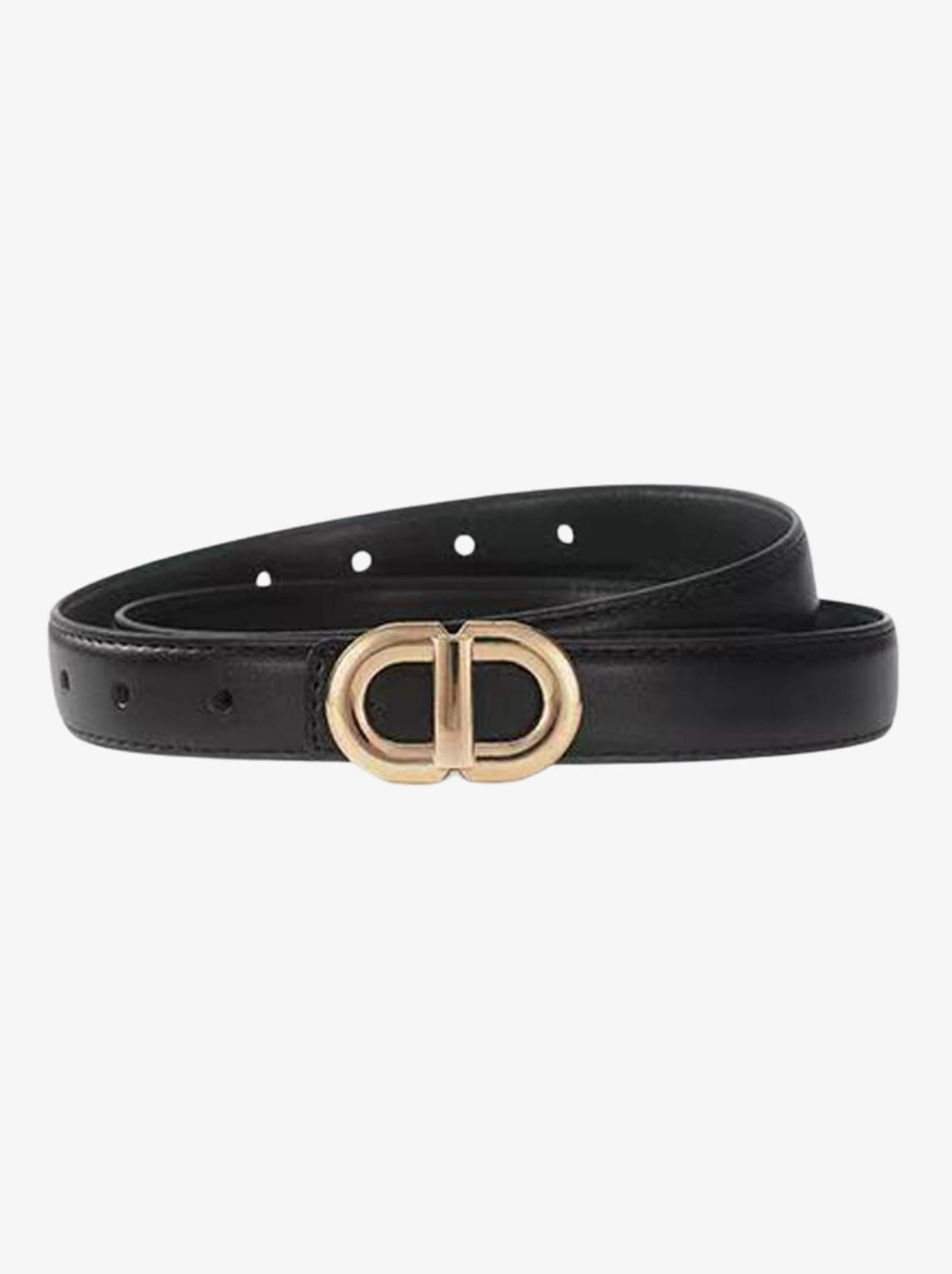 PINGPONG SHONA THIN BELT (Black)