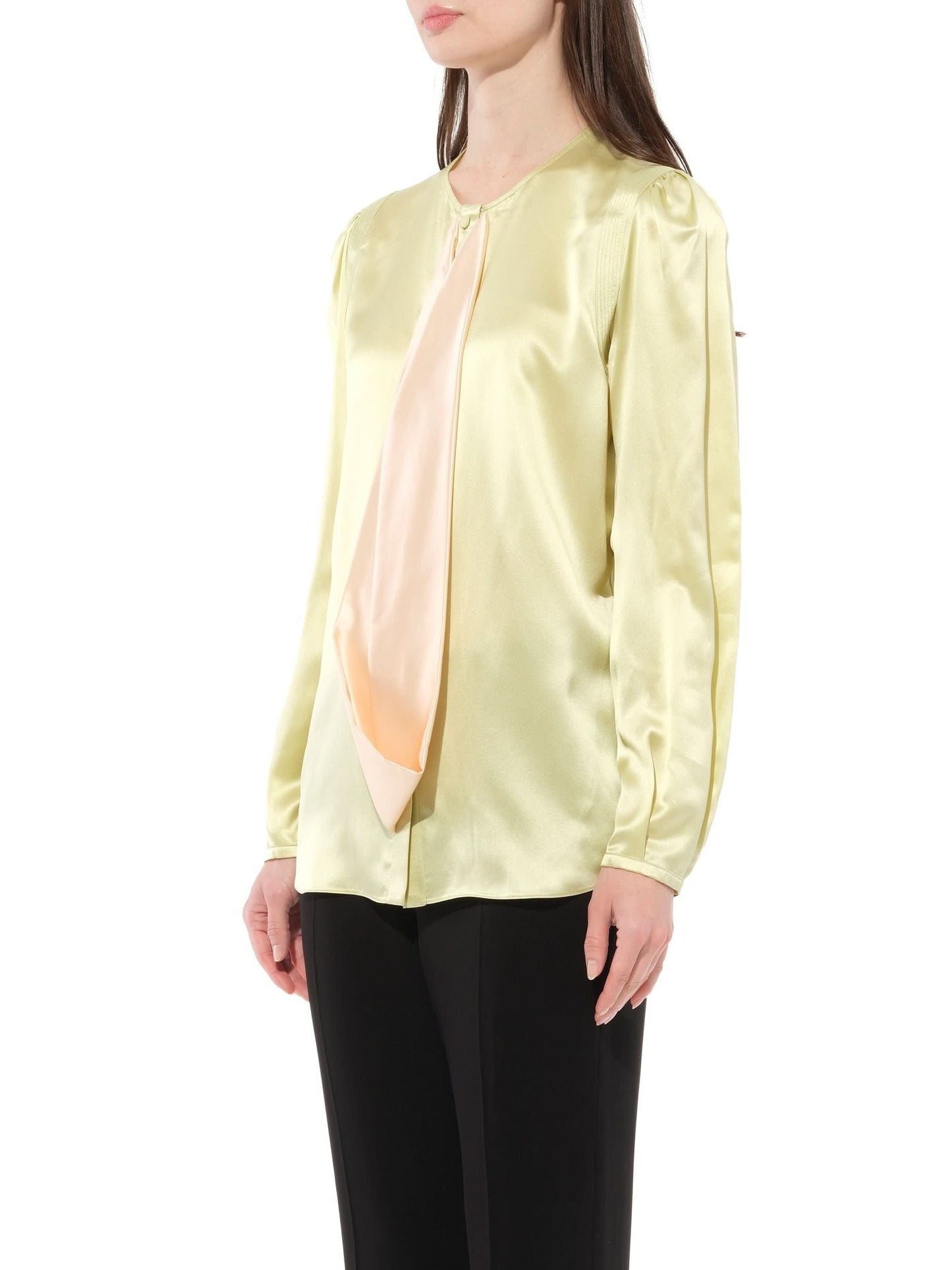GIVENCHY Podium Long Sleeve Shirt (Green)