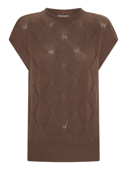 Pol Rosin Cable Knit (Chocolate)