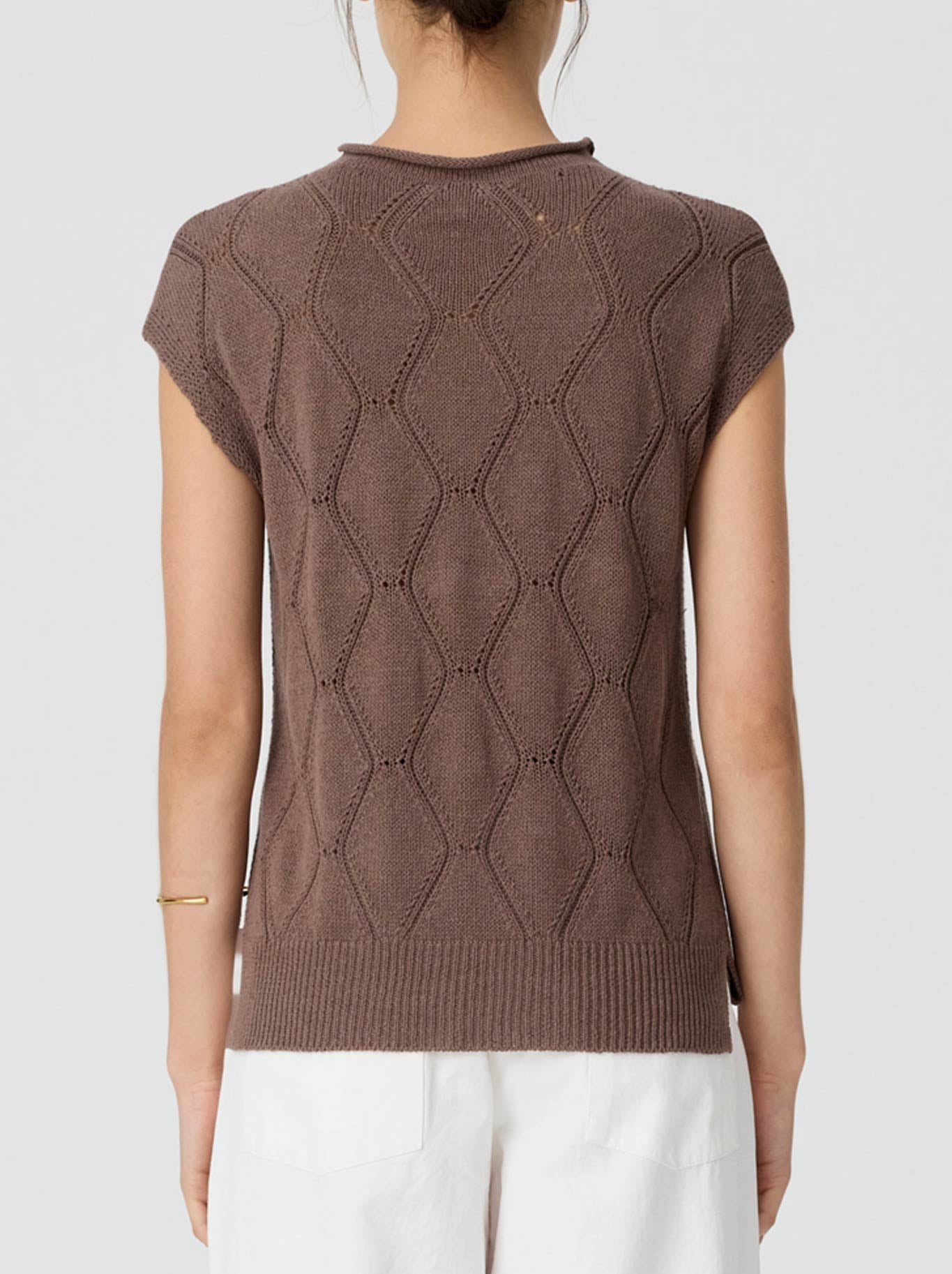 Pol Rosin Cable Knit (Chocolate)