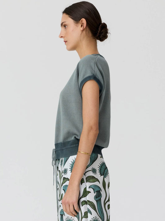 POL REED PAINTED KNIT (Ocean Teal)