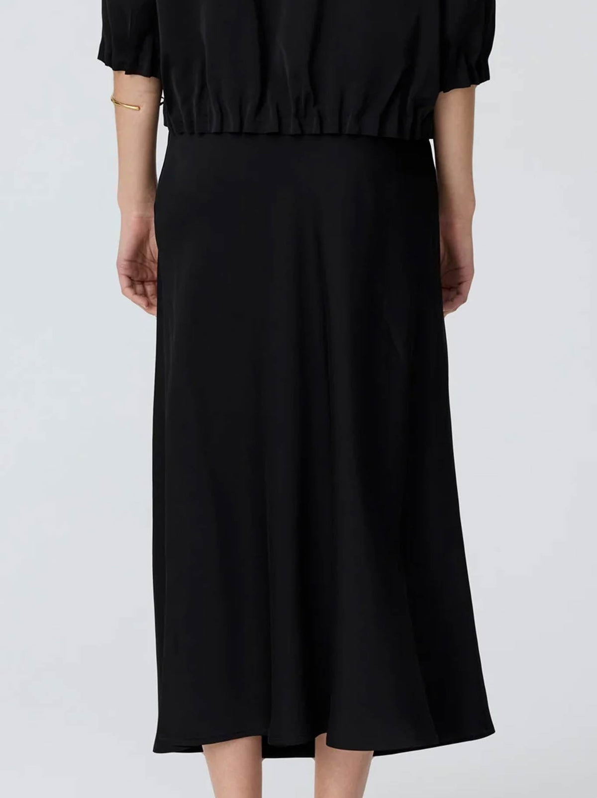 POL INNES BIAS SKIRT (Black)