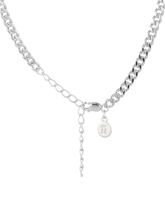 LAVANA Porto Silver Curb Chain Necklace