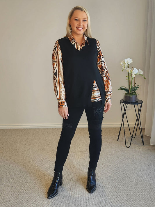 Threadz All That Jazz Jean (Black)