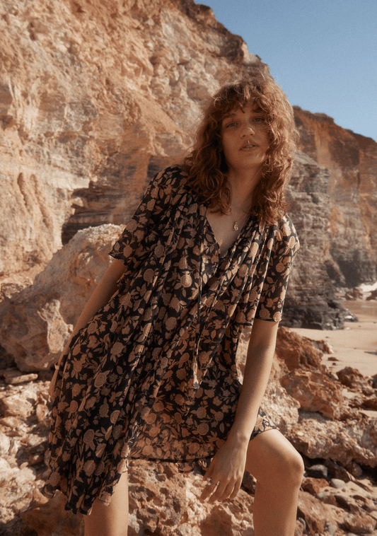 Auguste The Label Roseta Mini Dress (Floral Print)