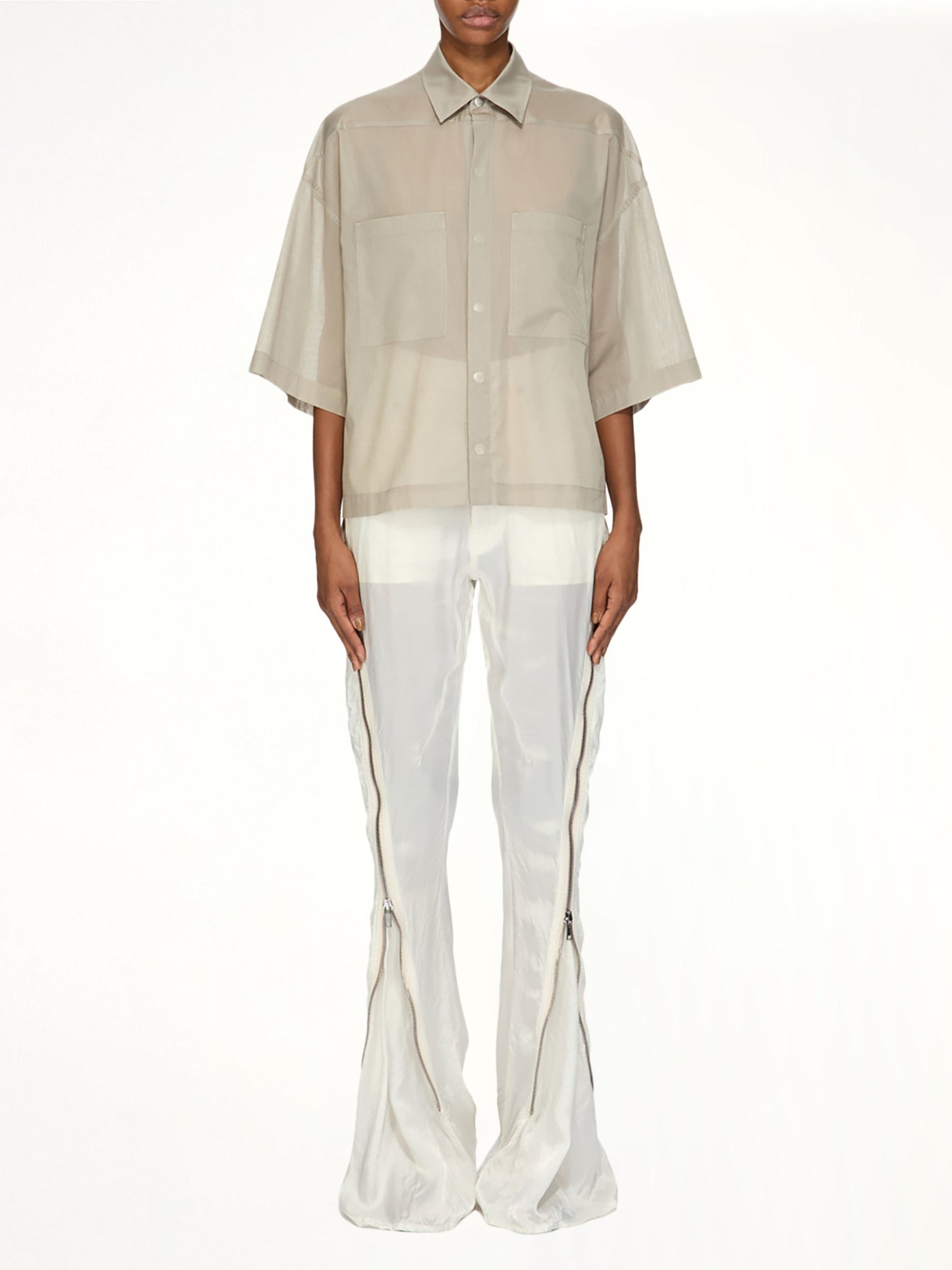 RICK OWENS Tommy Shirt (Grey)