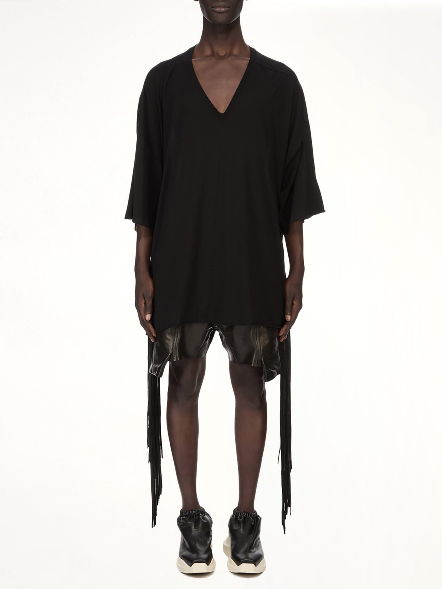 RICK OWENS V Tommy T-Shirt (Black)