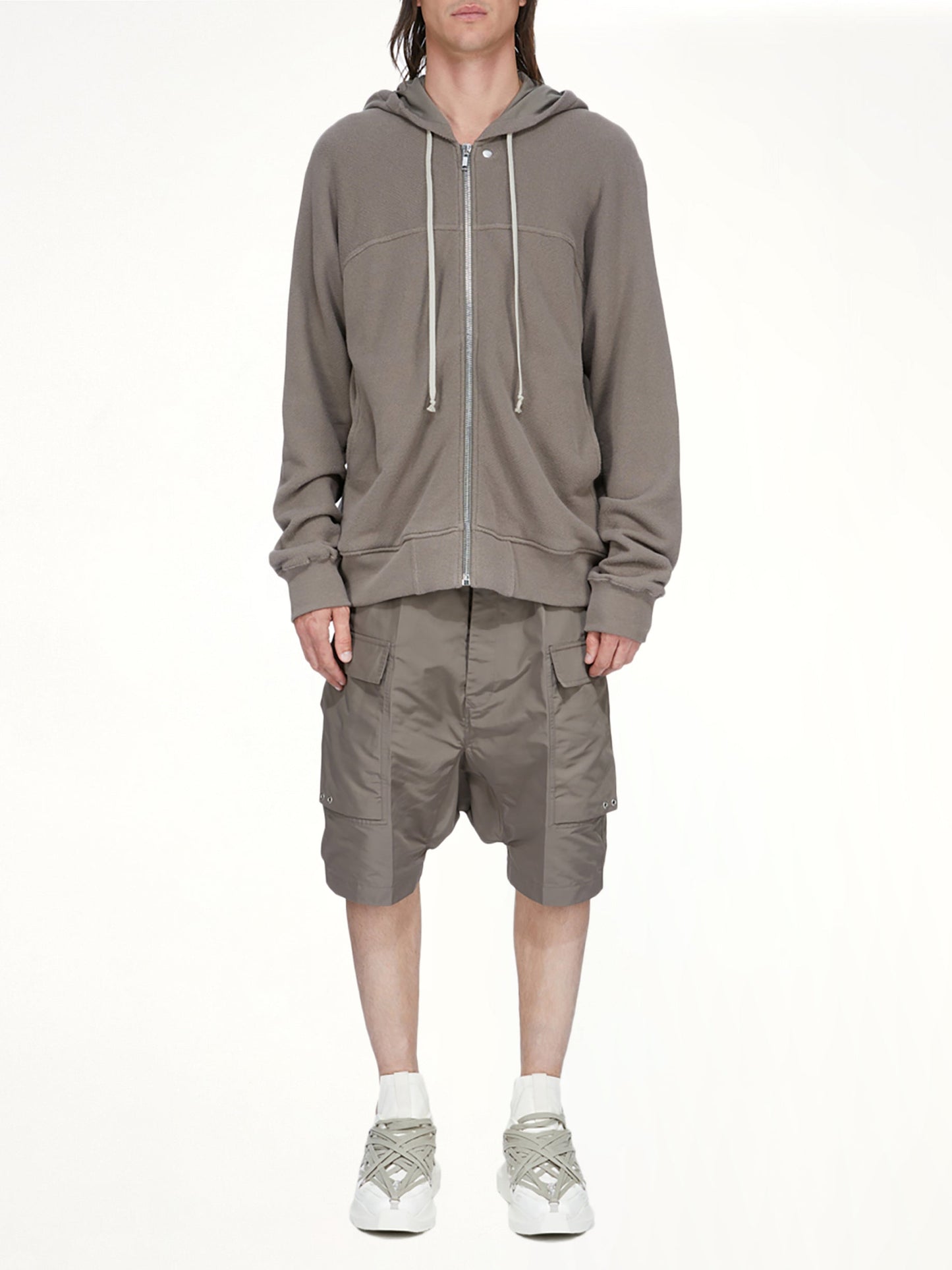 RICK OWENS Windbreaker (Brown)