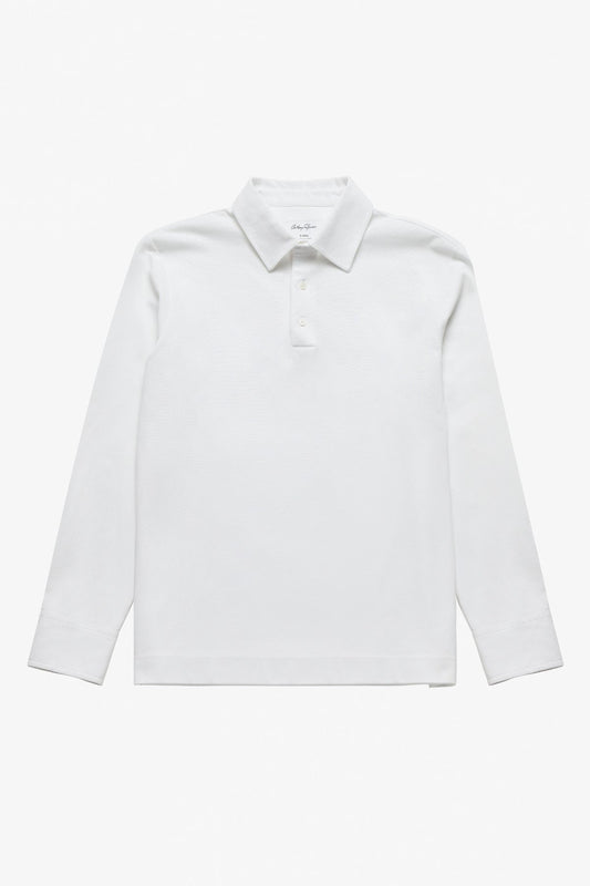 Anthony Squires Raffa Knitted Polo (White)