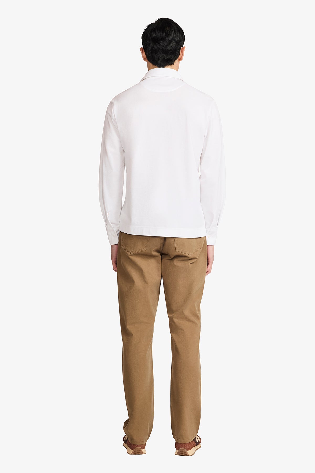 Anthony Squires Raffa Knitted Polo (White)
