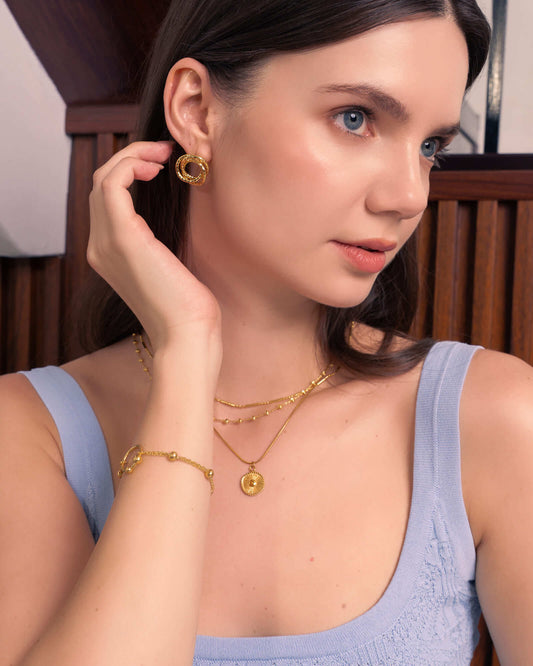 LAVANA Ray of Sun Gold Necklace