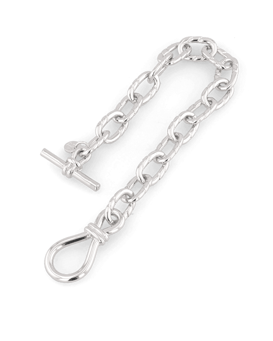 LAVANA Riviera Silver Link Bracelet