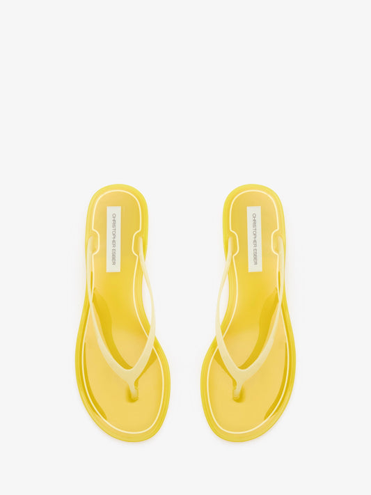 CHRISTOPHER ESBER Jo Flip Flop (Lemon)