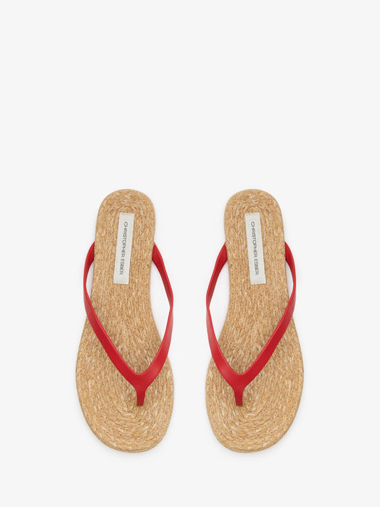 CHRISTOPHER ESBER Palma Flip Flop (Natural)