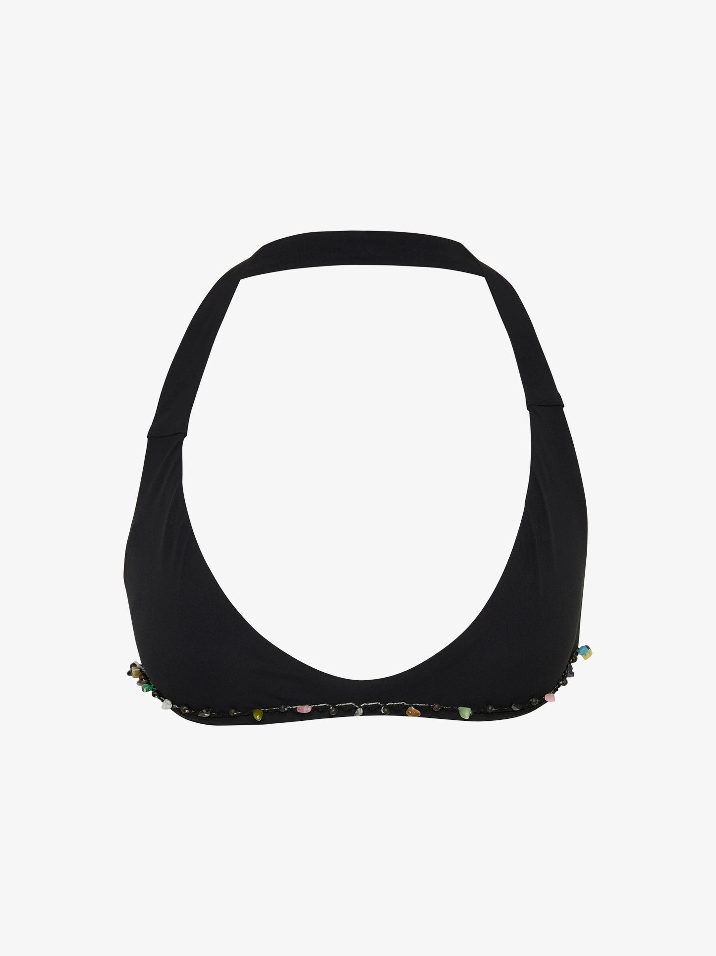 CHRISTOPHER ESBER Beach Quartz Minuscule Bikini Top (Black)