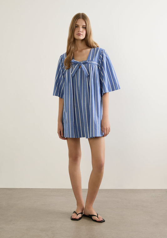 Auguste The Label Rene Mini Dress (Blue)