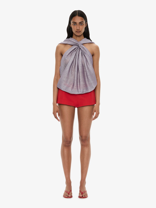 CHRISTOPHER ESBER Piled Hooded Top (Lilac)