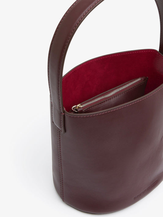 CHRISTOPHER ESBER Baja Leather Bag (Maroon)