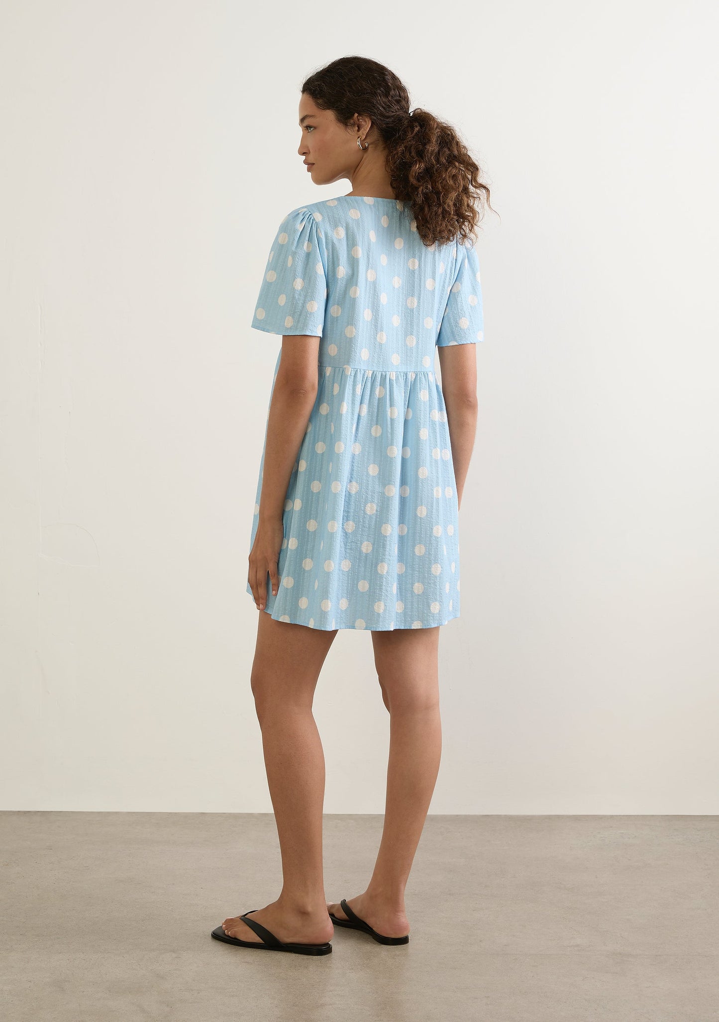Auguste The Label Valentina Mini Dress (Blue)