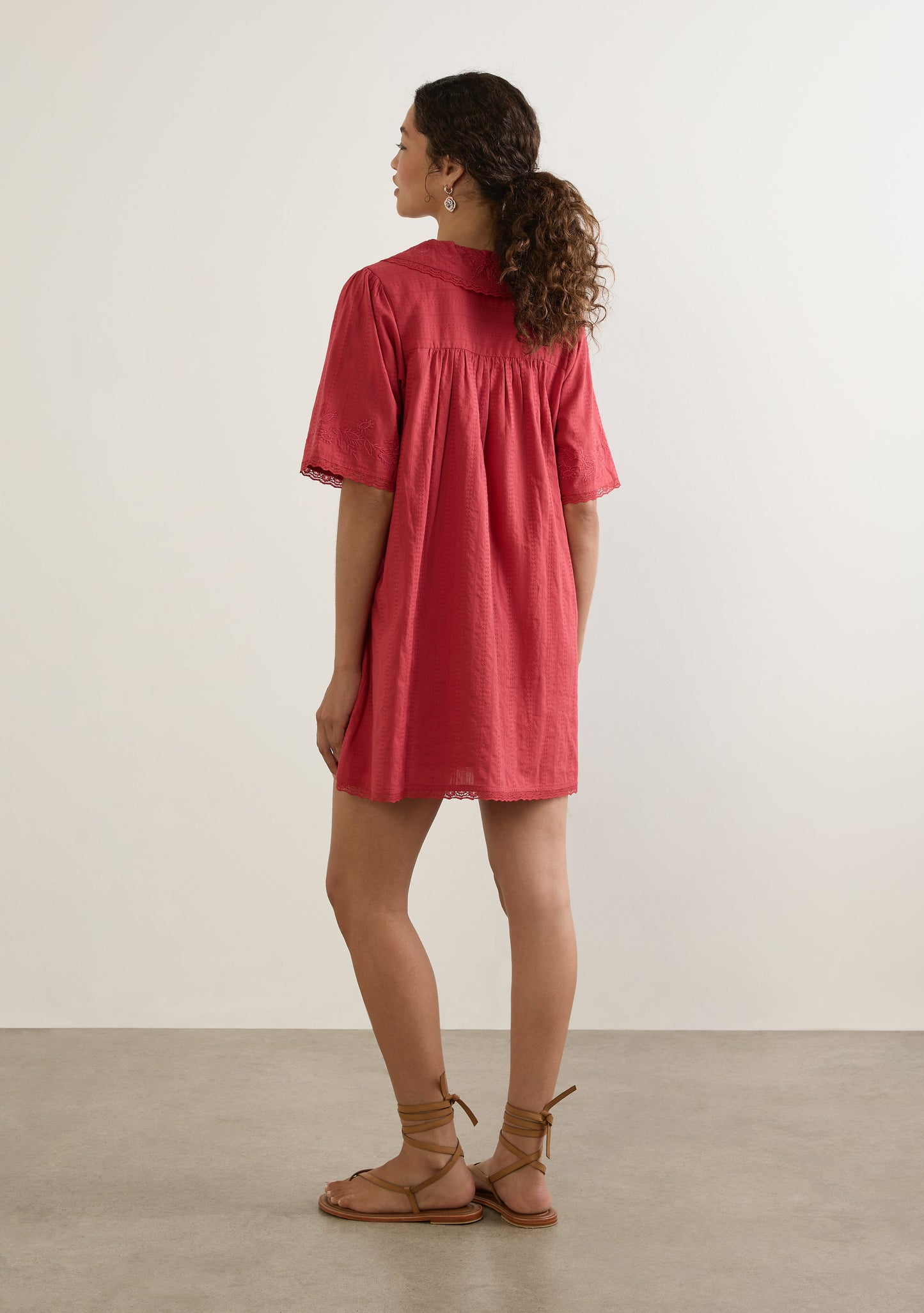 Auguste The Label Lennon Mini Dress (Red)
