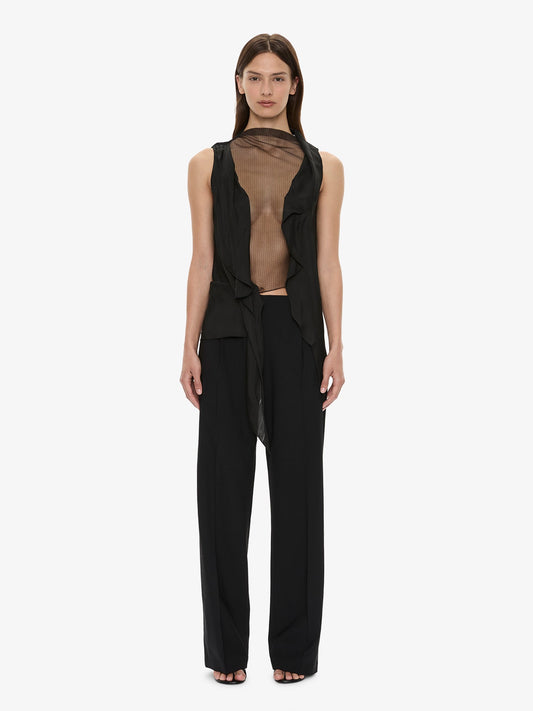 CHRISTOPHER ESBER Kacere Draped Top (Black)