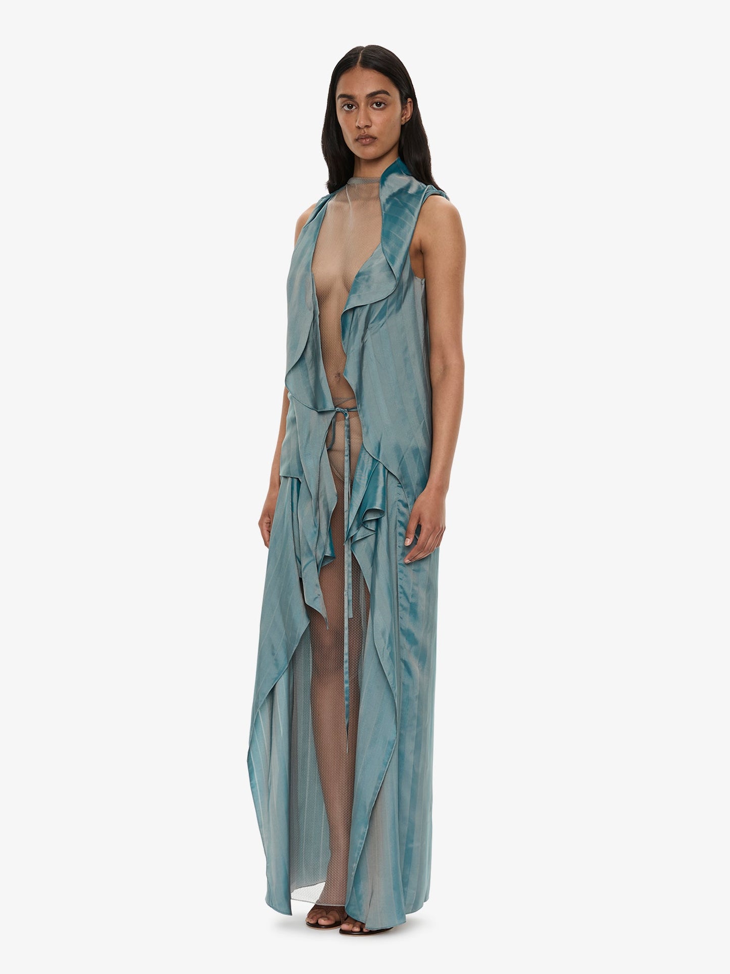 CHRISTOPHER ESBER Kacere Draped Top (Green)