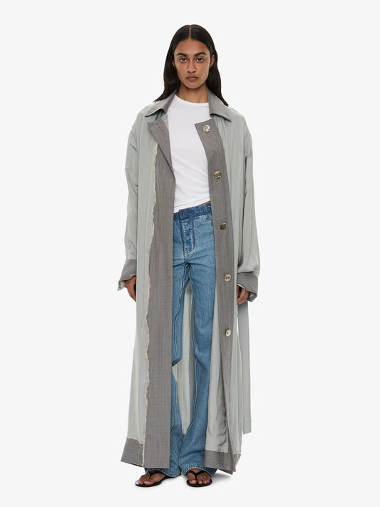 Image of Coats & Jackets. Product name - Retract Tailored Duster Coat in Coat colour by brand - CHRISTOPHER ESBER