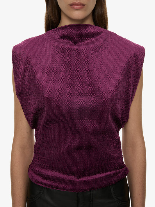 CHRISTOPHER ESBER Banyan Top (Plum)