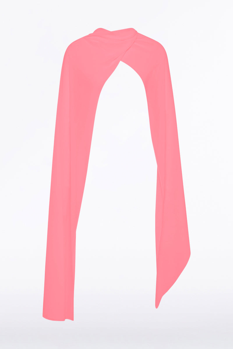 Carla Zampatti Rose Georgette Scarf (Pink)