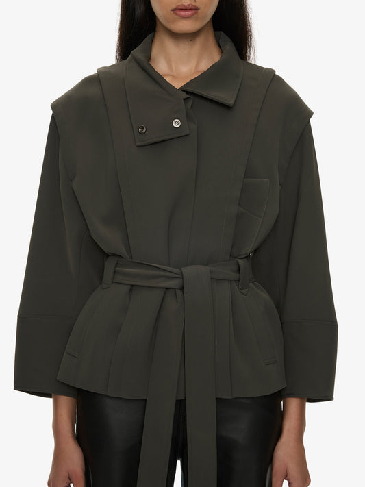 CHRISTOPHER ESBER Virelle Parapet Drift Jacket (Green)