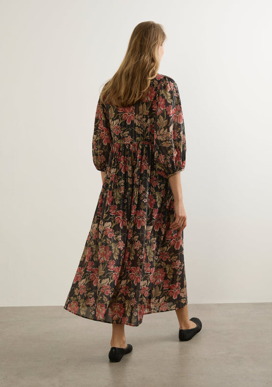 Auguste The Label Ellis Midi Dress (Black)