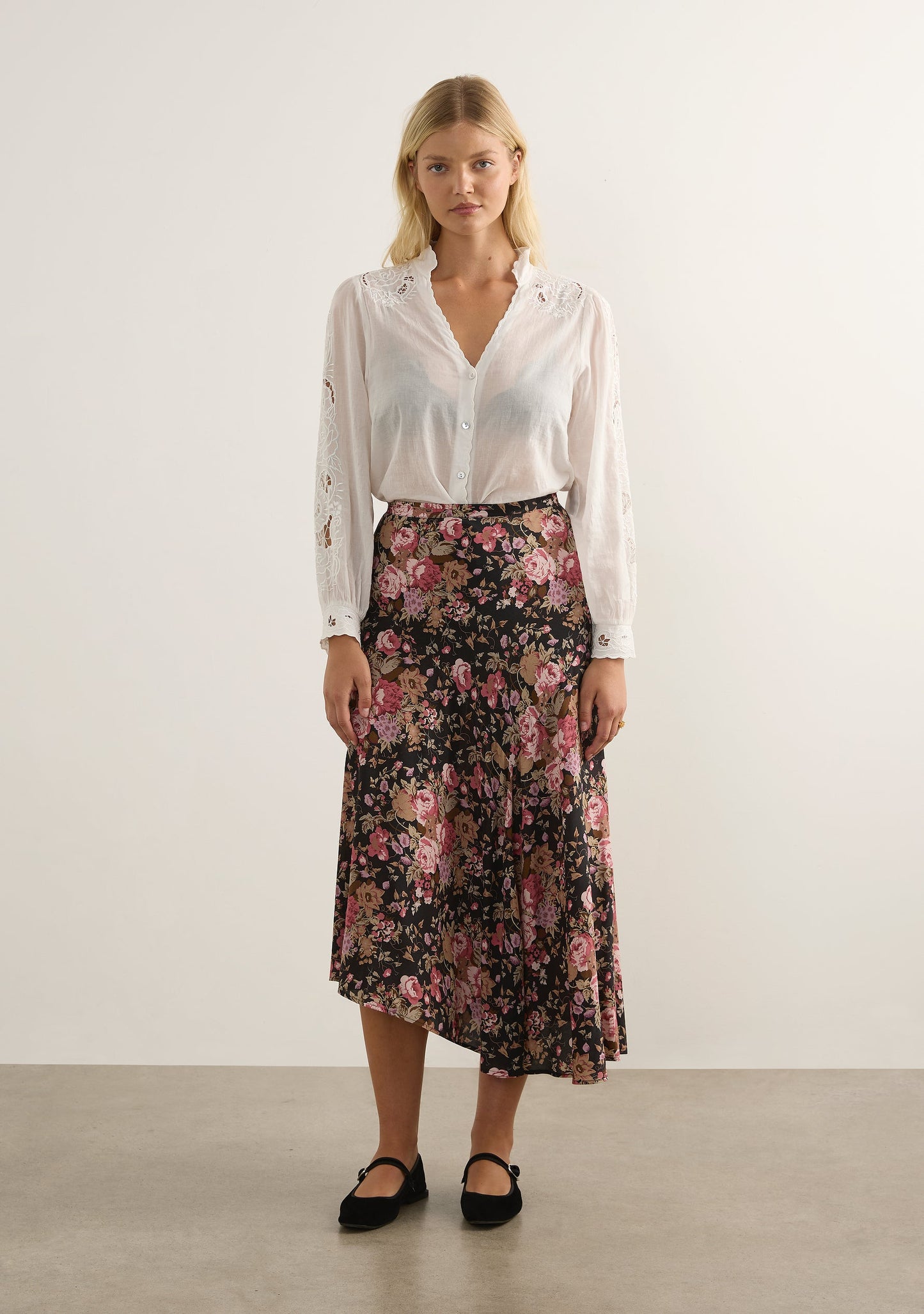 Auguste The Label Dion Maxi Skirt (Black)