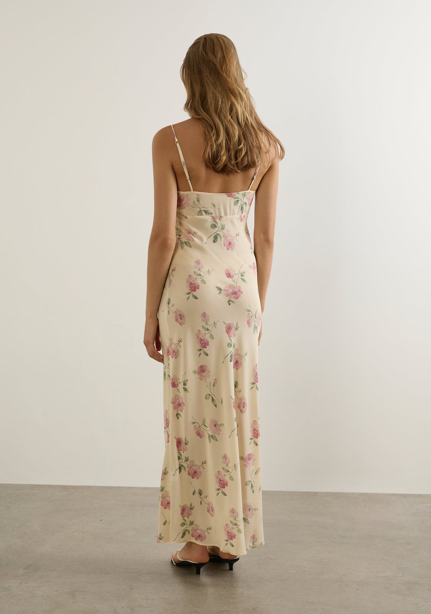 Auguste The Label Anne Tie Slip Maxi Dress (Print)